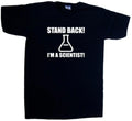 Stand Back Im A Scientist Funny V-Neck Unisex
