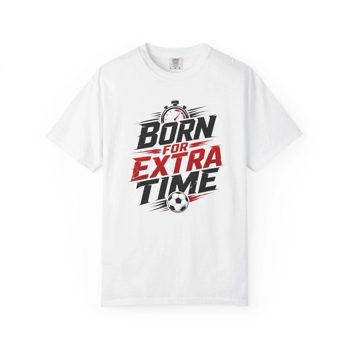 Born for Extra Time | Soccer Stopwatch Graphic Unisex