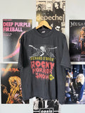 Vintage 1996 Rocky Horror Show T-Shirt XL Faded Black Cult Movie Musical Tee 90s