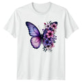 Butterfly Floral Graphic Tee Animals Butterflies Men Womens Unisex Unisex