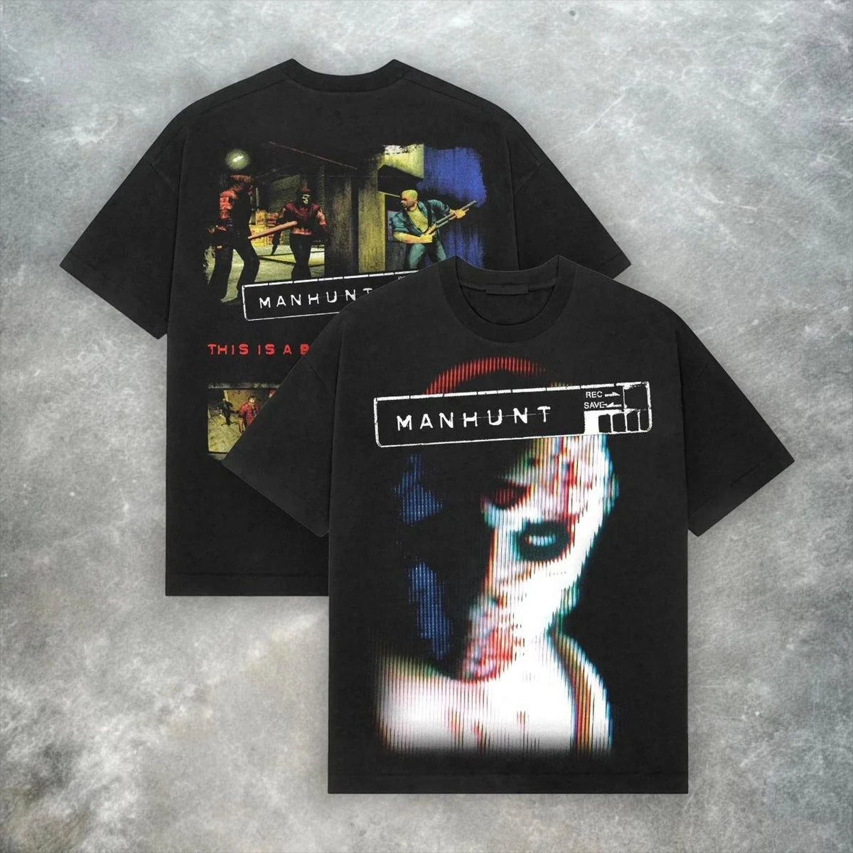 Manhunt Cotton Video Game Unisex Retro Tee Unisex