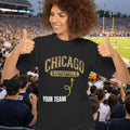 Couples Football Fan Shirt 2026 | Vintage Playoffs Game Day Unisex
