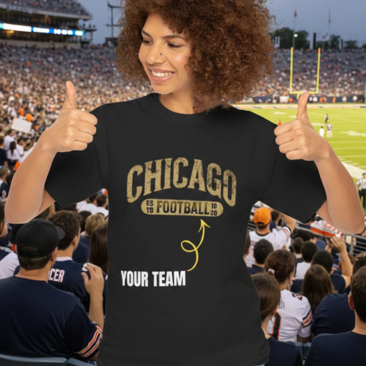 Couples Football Fan Shirt 2026 | Vintage Playoffs Game Day Unisex