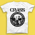 Crass Bloody Revolutions Persons Unknown Punk Rock Music Gift Tee T Shirt T1998 Unisex