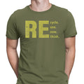 Recycle Reuse Renew Rethink Crisis Environmental Activism Men's Top#DNE4 Unisex