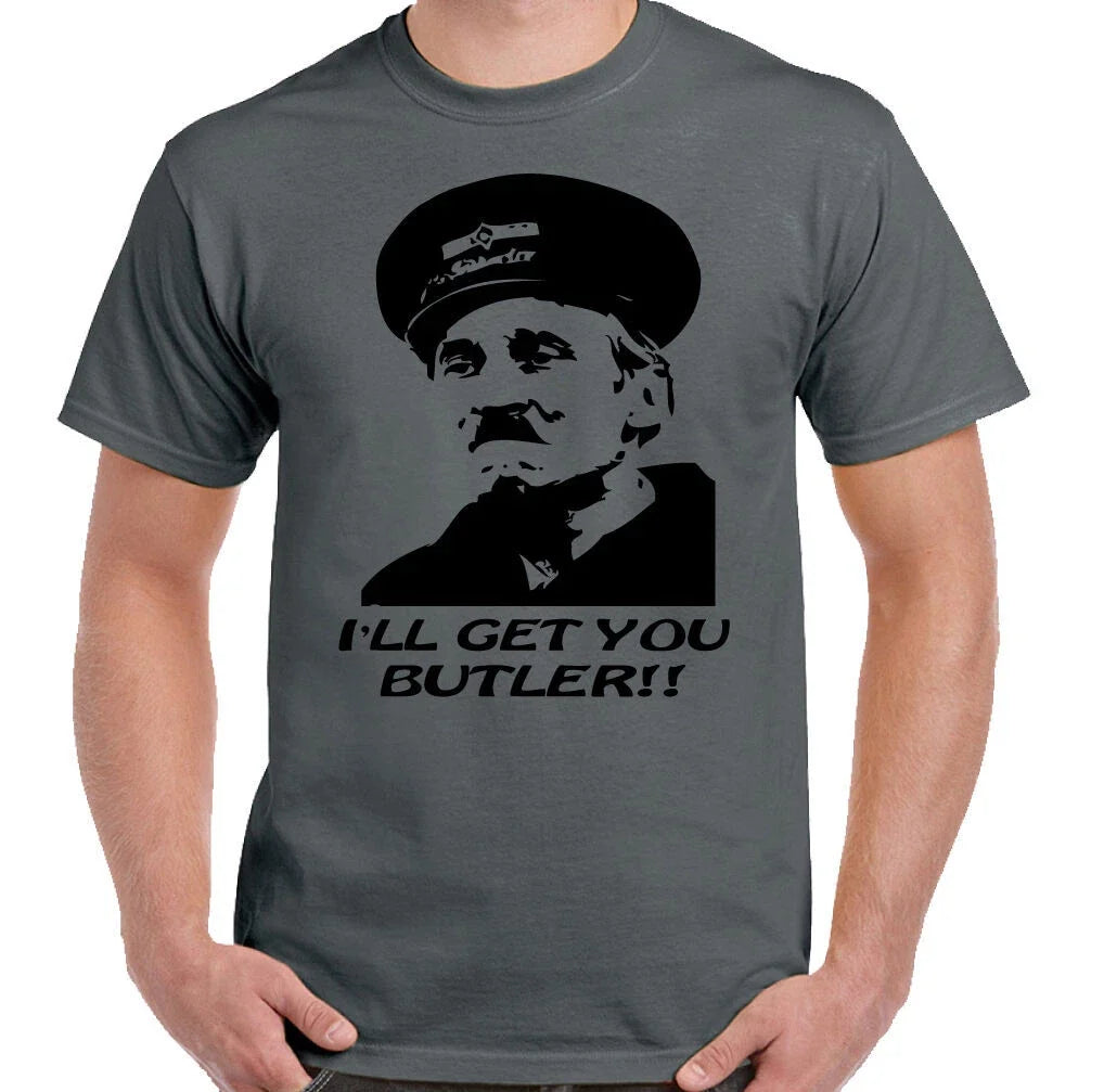 I'll Get You Butler!! Mens Funny On The Buses Blakey British Sitcom 70's Unisex