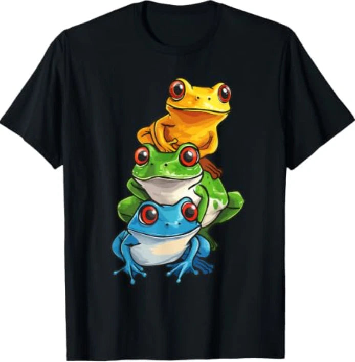 Frog Shirt Men Frog Shirts for Women Frog Tshirt Frog Pile T-Shirt