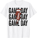 Game Day Football Lightning Bolt Funny Team Unisex Unisex