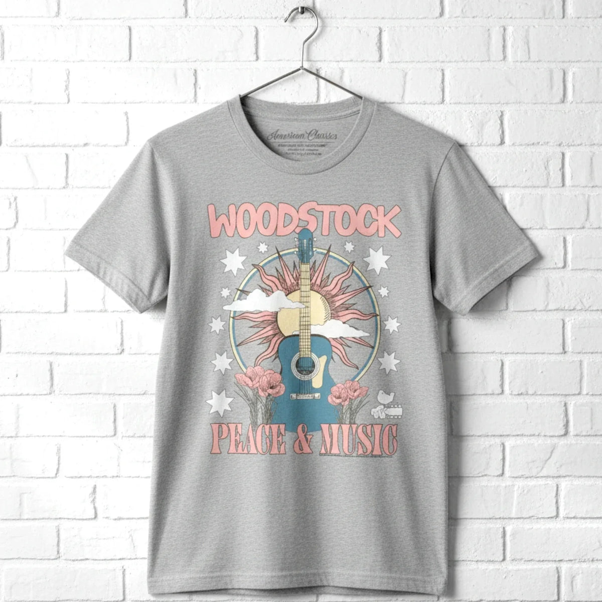 Woodstock Accoustic Sunrise Men's T Shirt Unisex
