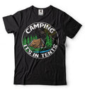 Camping It's In Tents Funny Camping T Shirt Campfire Shirt Camping T shirt