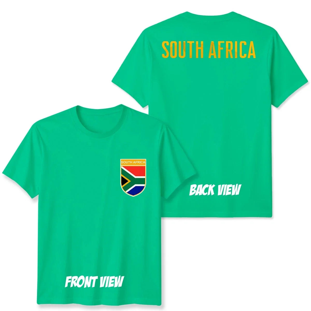 South Africa Football Unisex Kids Country Pride Soccer Tee #WC Unisex