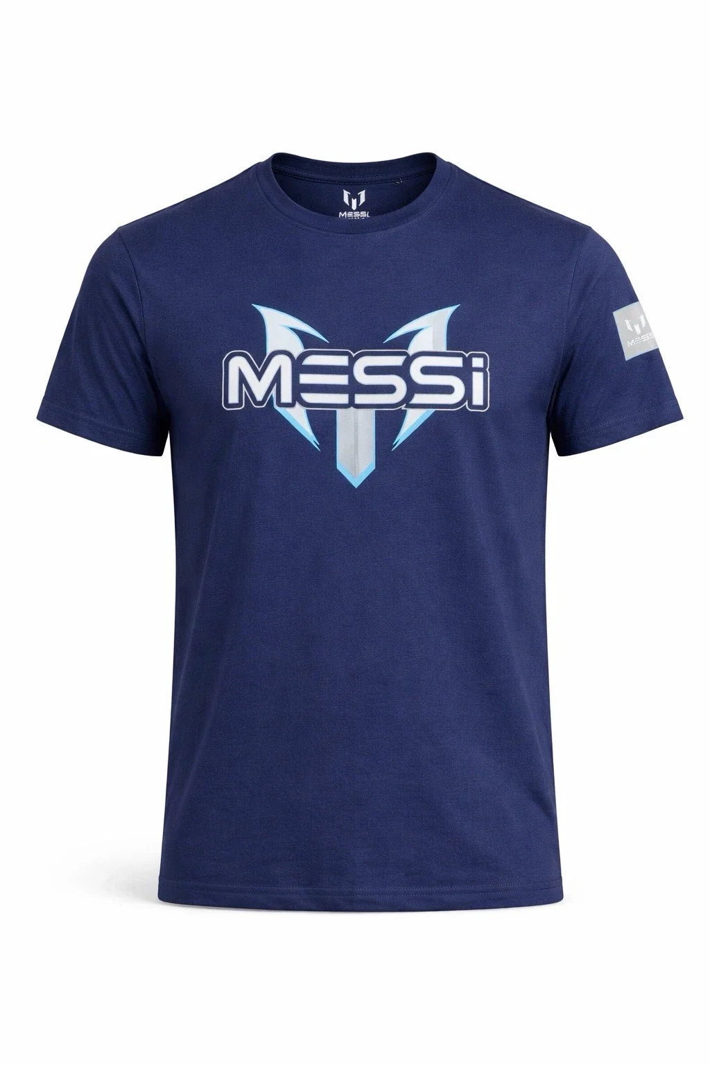 Messi Collection Soccer Graphic T Shirt Mens Large Navy Cotton Tee Unisex