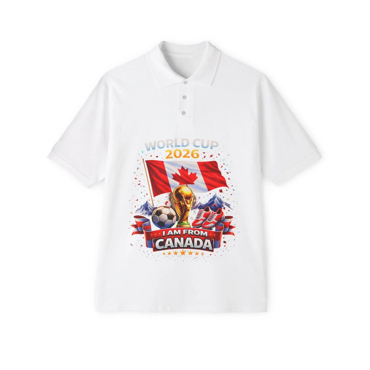 I Am From Canada World Cup 2026 Polo Unisex