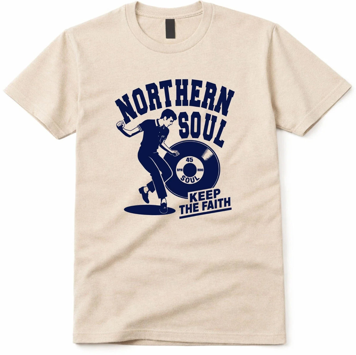 Northern Soul T Shirt Keep The Faith Retro Mod Wigan Casino Soul Music Unisex Unisex