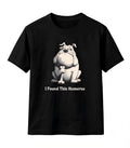 Funny English Bulldog T-Shirt I Found This Humerus Dog Pun Graphic Tee