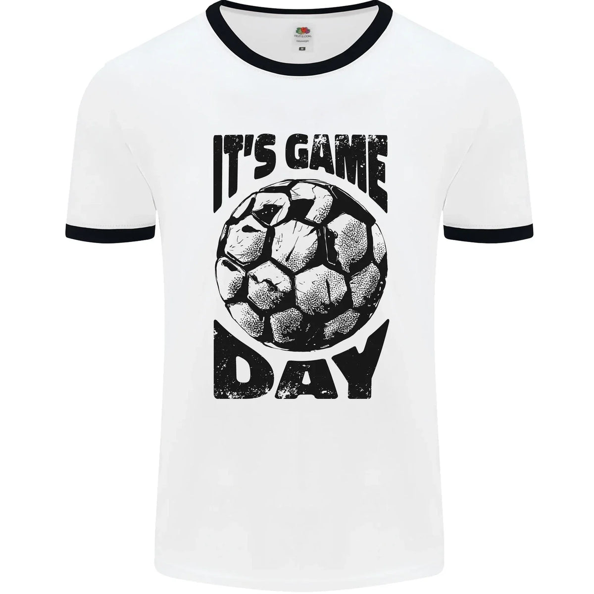 Football Its Game Day Soccer Mens Ringer Unisex