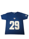 New York Giants CUSTOM Name & Number Jersey Personalized Tee New Unisex