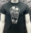 Gothic Skeletons in Coffin Undead Deathrock Macabre Alt Clothing Unisex Unisex