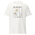 "Got Too Silly" - Funny Goose in Jail Graphic Tee - Silly Goose Humor Unisex
