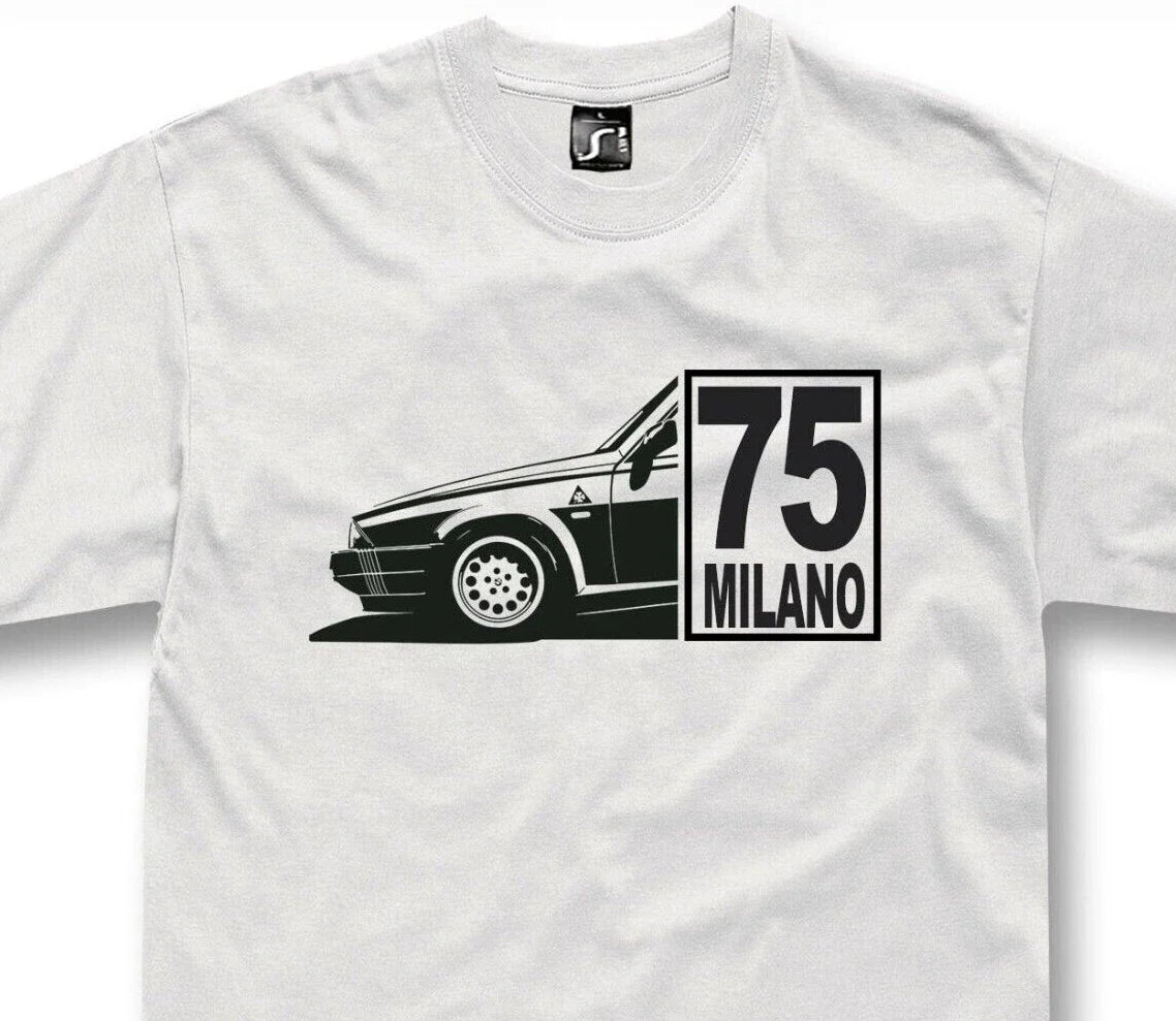 for Alfa Romeo 75 fans Classic V6 3.0 twin spark turbo tshirt Unisex