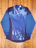Vintage 1990's Lotto All Over Print Long Sleeve Goalkeeper Jersey Size Medium Unisex
