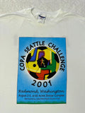 Vintage 2000s Y2K Copa Seattle Challenge Washington Soccer Ball L XL NEW Unisex