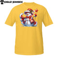Magical Snowman Christmas T-Shirt – Holiday Star Wand & Cape Design