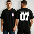 Personalized Team France Custom Name Number Soccer Supporters Fans Top Unisex
