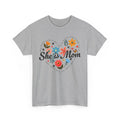 She Is Mom T-Shirt | Cute Mother's Day Gift Tee | Funny Mom Life Shirt