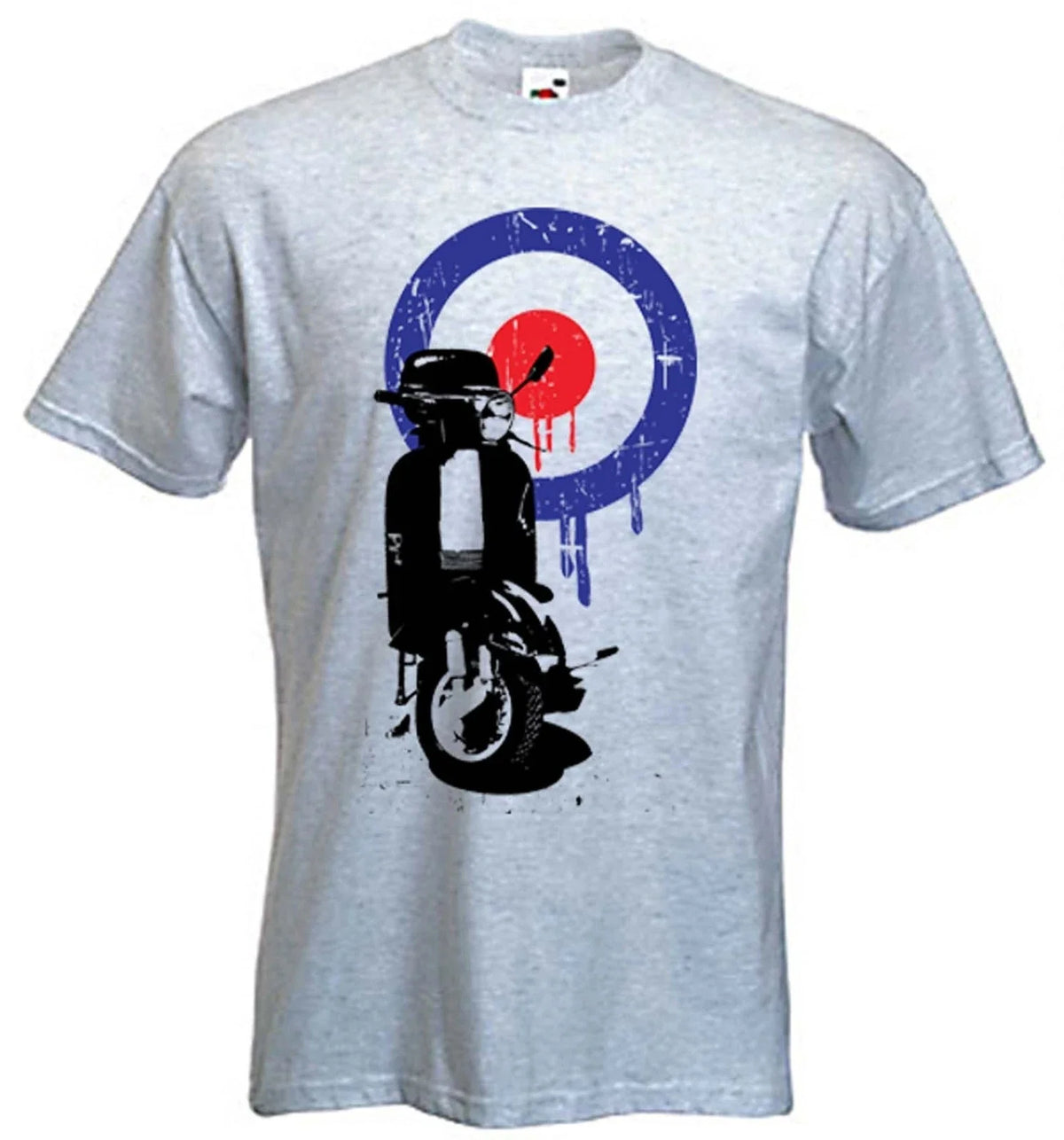 MOD TARGET SCOOTER T SHIRT - Ska The Who Jam Paul Weller Mods Scooters Unisex