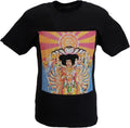 Mens Black Official Jimi Hendrix Axis T Shirt Unisex