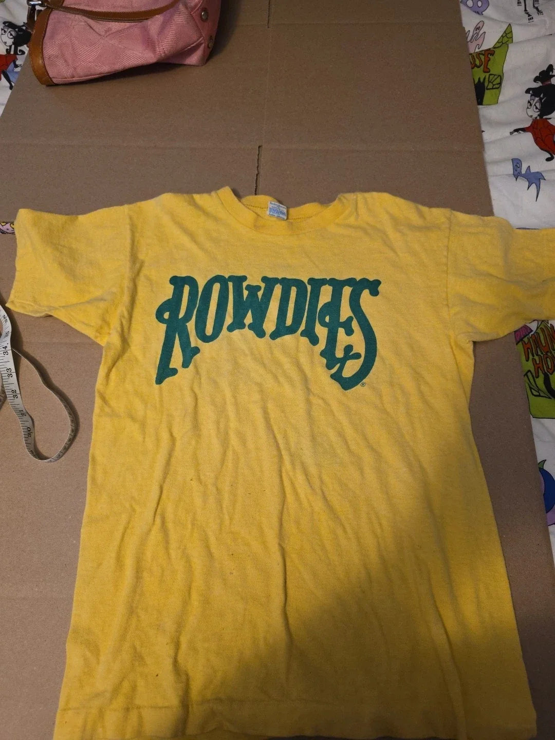 Vtg Rowdies Soccer Is A Kick In The Grass Men's M, See Pics!! Unisex