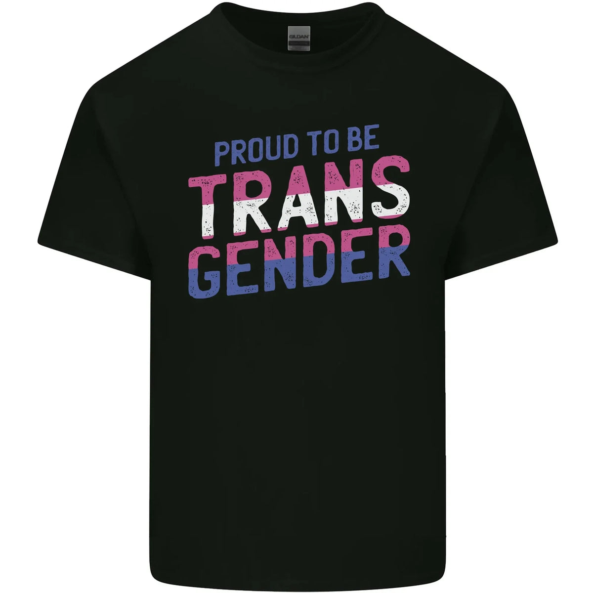 Proud to Be Transgender LGBT Mens Cotton Tee Top Unisex
