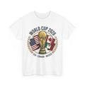World Cup 2026 Trophy USA Canada Mexico Tee | Soccer Tournament | 100% Cotton Unisex