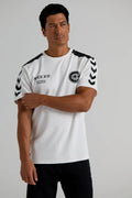 Football – Optic White | Men’s Oversized Cotton Jersey Tee Unisex