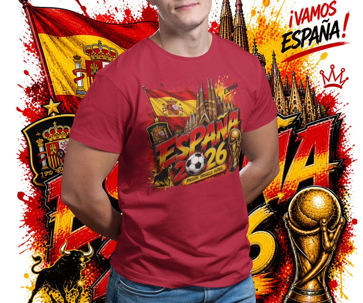 Spaion World cup s 2026 fan tees supporters s Espana, Unisex