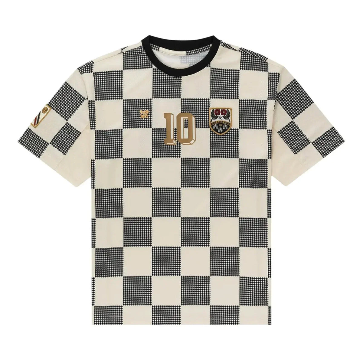 Aimé Leon Dore Team Soccer Checked Jersey | Pristine | Small | Authentic Unisex