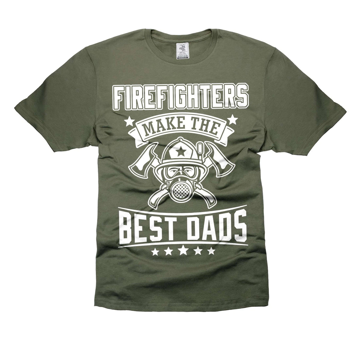 Mens Firefighter T-shirt Firefighters make the best DADS Shirt Father's Day Gift