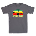 Futbol Is Life Men's T Shirt Vintage Gift For Football Soccer Lovers Fans Tee Unisex