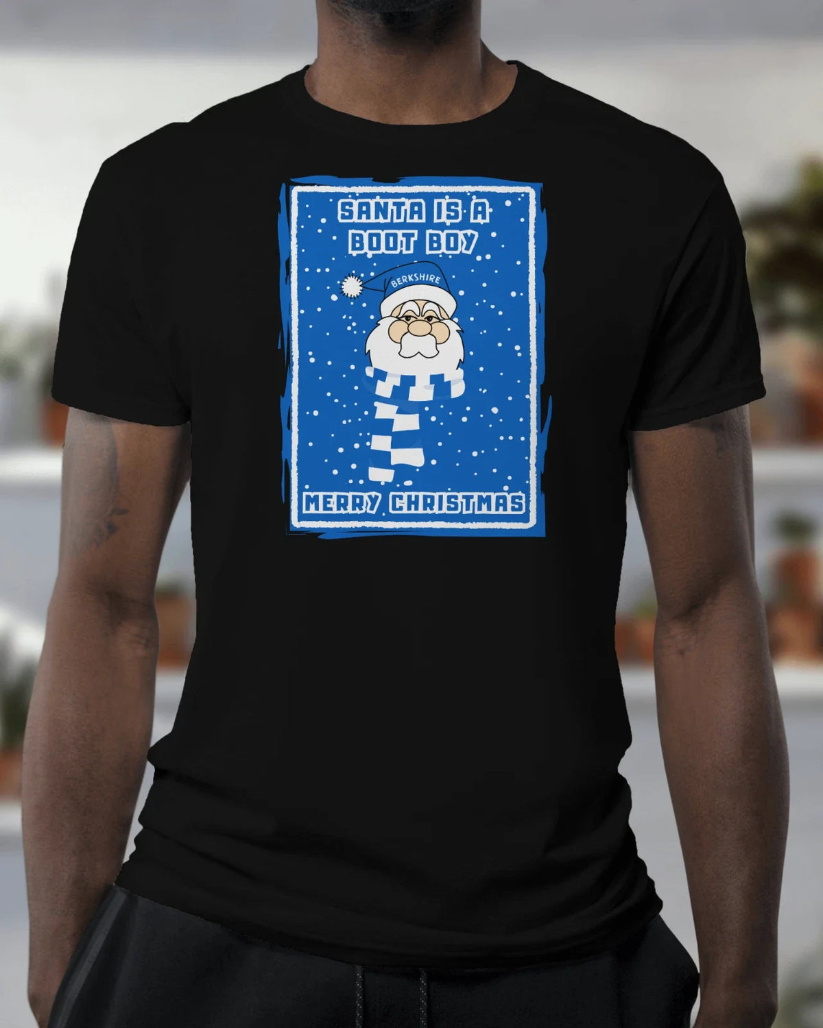 BOOT BOY Xmas T Shirt | Berkshire Reading Hooligans Ding Santa Christmas Unisex