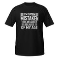 NEW Men's Funny Sarcastic Adult Humor TShirt, Quote Graphic Tee Cotton Top