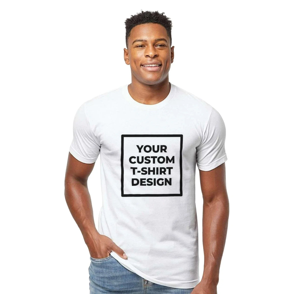 Custom Text | Personalized Graphic Tee | Your Design Here Shirt for Men Unisex