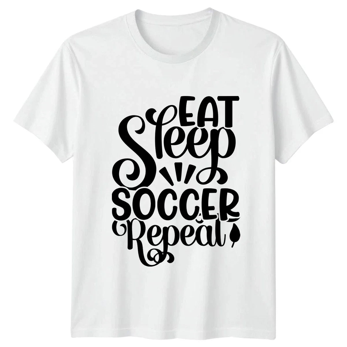 Eat Sleep Soccer Repeat Mens Soccer Fathers Day Gift For Him Unisex