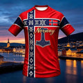 Norway Football Jersey 2026 World Cup NORWAY Polyester Tees Unisex