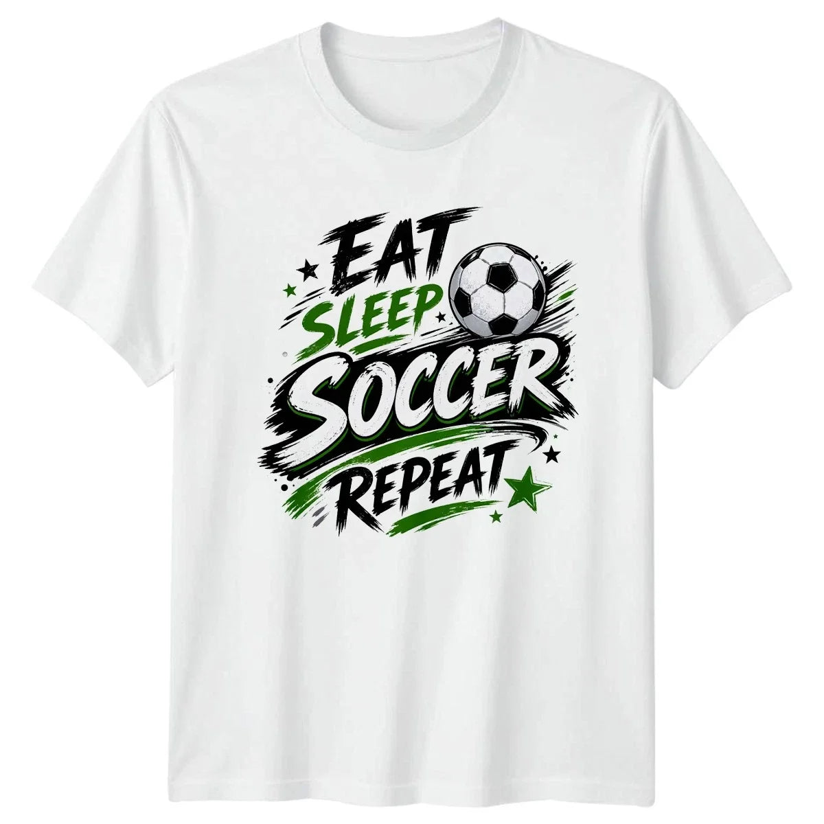 Eat Sleep Soccer Repeat Youth Soccer Birthday Gift For Him And Her Unisex