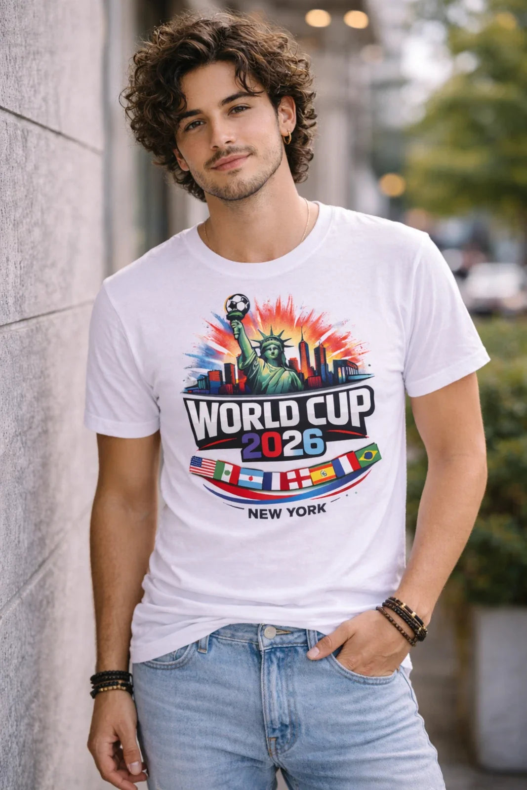 World Cup 2026 New York – Global Football Energy Tee Unisex