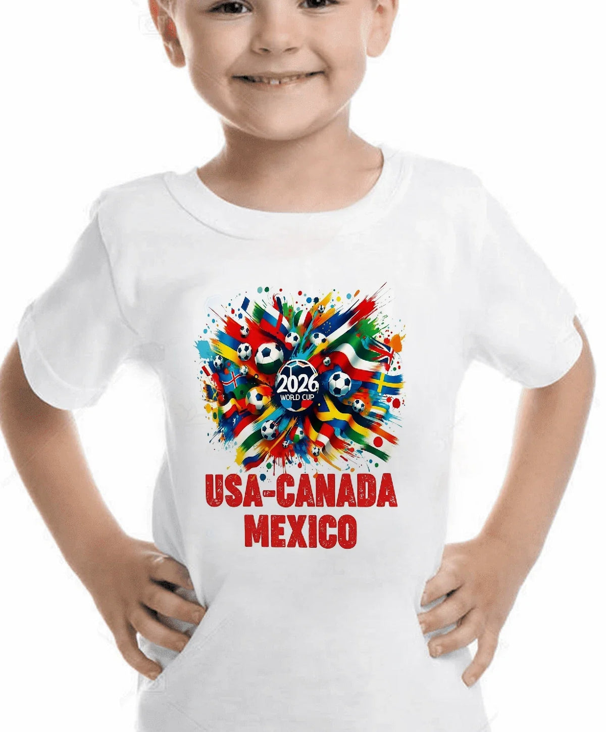 Soccer World Cup Family Custom Matching Shirt Football Fan Game Day Youth Tees Unisex