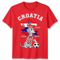 Croatia Country Pride Unisex Football T Shirt Croatian Soccer Fan Mens Women Tee Unisex