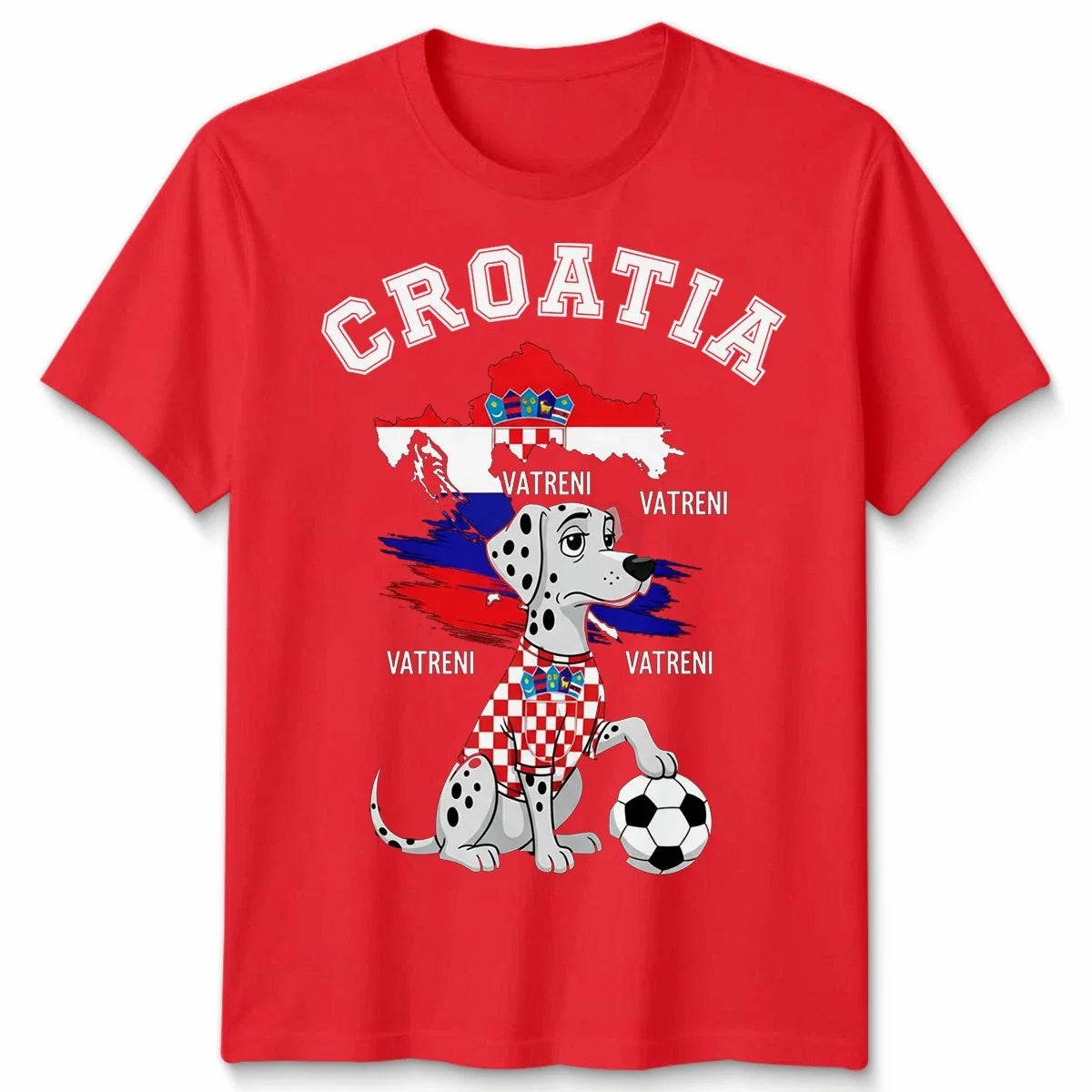 Croatia Country Pride Unisex Football T Shirt Croatian Soccer Fan Mens Women Tee Unisex