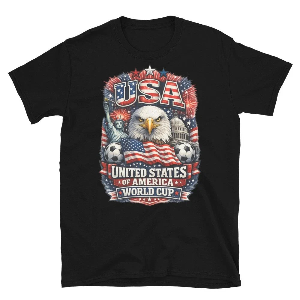 USA World Cup Pride | Patriotic American Soccer Fan Tee Football Shirt Unisex